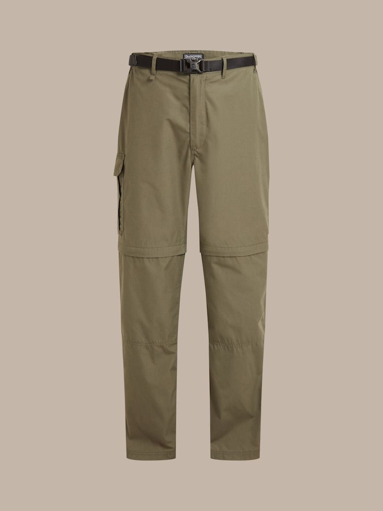 Craghoppers Green Kiwi Convertible Trousers - Image 9 of 9