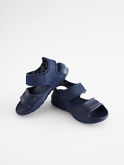 Navy Blue Pool Sliders - Image 4 of 9