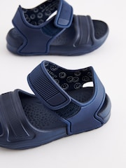 Navy Blue Pool Sliders - Image 8 of 9