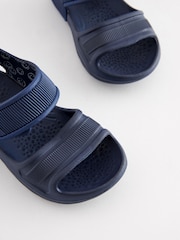 Navy Blue Pool Sliders - Image 9 of 9