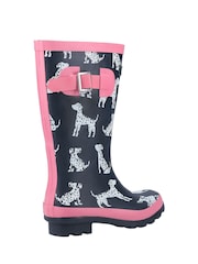 Cotswold Blue Waterproof Spot Wellies - Image 2 of 3