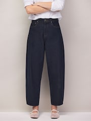 Ro&Zo Blue Denim Barrel Leg Jeans - Image 3 of 7