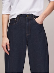 Ro&Zo Blue Denim Barrel Leg Jeans - Image 4 of 7