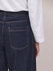 Ro&Zo Blue Denim Barrel Leg Jeans - Image 6 of 7