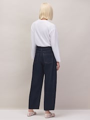Ro&Zo Blue Denim Barrel Leg Jeans - Image 7 of 7