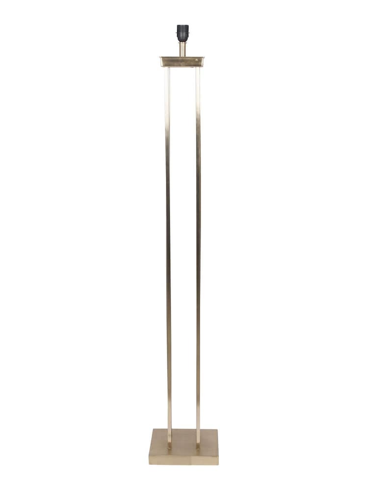 Pacific Gold Langston Satin Brass Floor Lamp - Image 2 of 2
