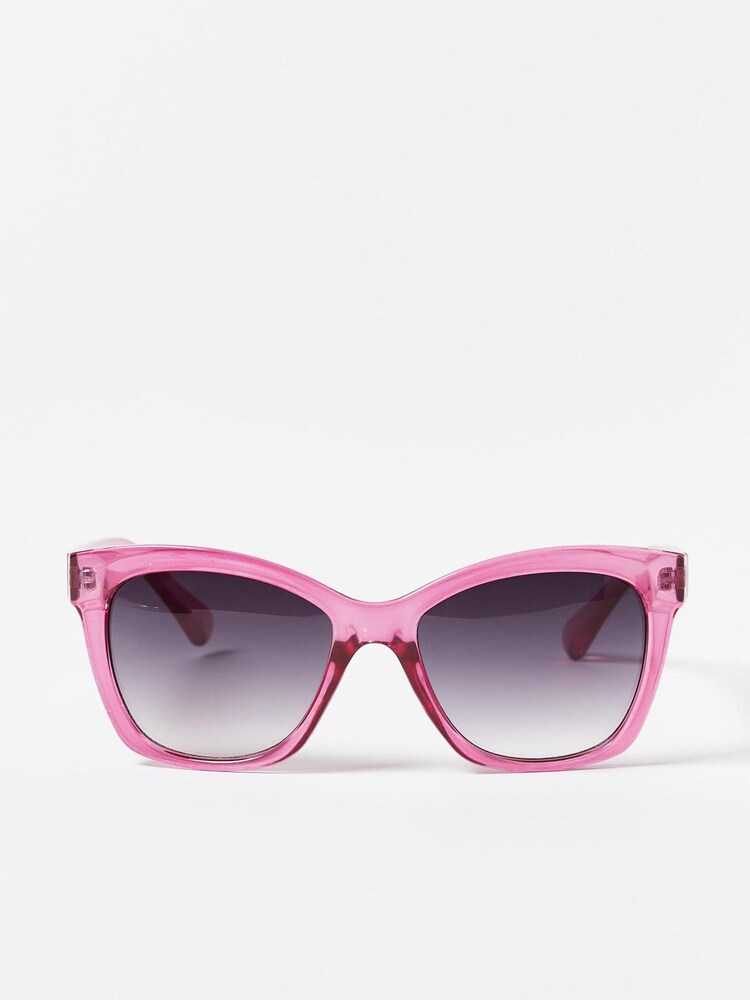Oliver Bonas Pink Wayfarer Sunglasses - Image 1 of 5