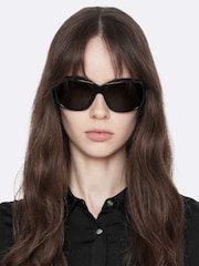 AllSaints Black Artemis Dress - Image 2 of 8