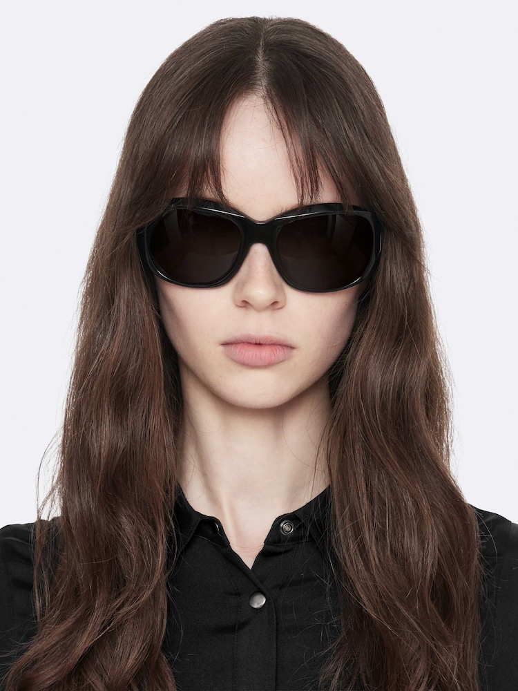 AllSaints Black Artemis Dress - Image 2 of 8