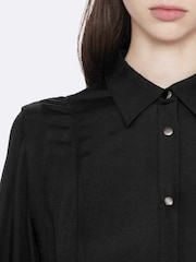 AllSaints Black Artemis Dress - Image 4 of 8