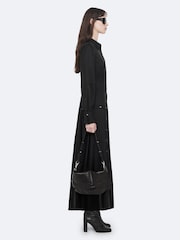 AllSaints Black Artemis Dress - Image 5 of 8