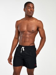 Polo Ralph Lauren Black Traveller Swim Shorts - Image 1 of 5
