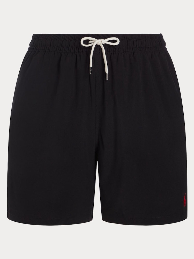 Polo Ralph Lauren Black Traveller Swim Shorts - Image 5 of 5