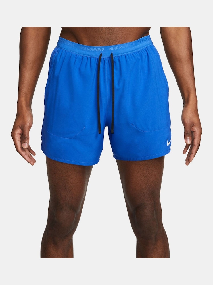 Nike Game Blue Dri-FIT Stride 5 Inch Running Shorts - Image 2 of 13