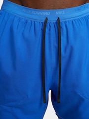 Nike Game Blue Dri-FIT Stride 5 Inch Running Shorts - Image 4 of 13
