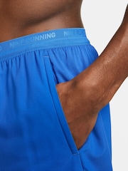 Nike Game Blue Dri-FIT Stride 5 Inch Running Shorts - Image 5 of 13