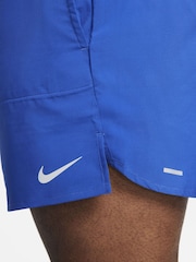 Nike Game Blue Dri-FIT Stride 5 Inch Running Shorts - Image 9 of 13