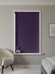 Grape Purple Glow Made to Measure Blackout Roller Blind - Image 2 of 6