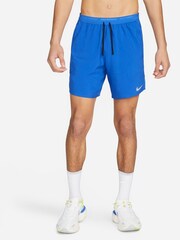 Nike Game Blue Dri-FIT Stride 7 Inch 2-In-1 Running Shorts - Image 1 of 16