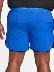 Nike Game Blue Dri-FIT Stride 7 Inch 2-In-1 Running Shorts - Image 10 of 16