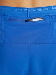 Nike Game Blue Dri-FIT Stride 7 Inch 2-In-1 Running Shorts - Image 6 of 16