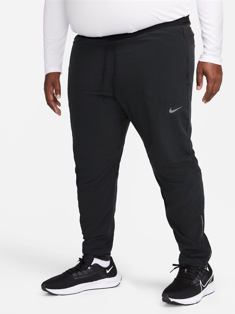 Nike Black Dri-FIT Phenom Woven Running Joggers - Image 1 of 8