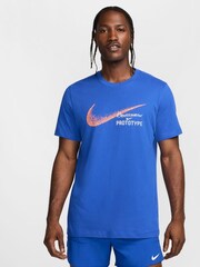Nike Blue DriFIT Founders Graphic T-Shirt - Image 1 of 5