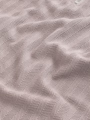 Stone Textured Short Sleeve Zip Neck 100% Cotton Polo Shirt (3-16yrs) - Image 4 of 4