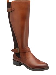 Ravel Brown Leather Knee High Boots - Image 1 of 4