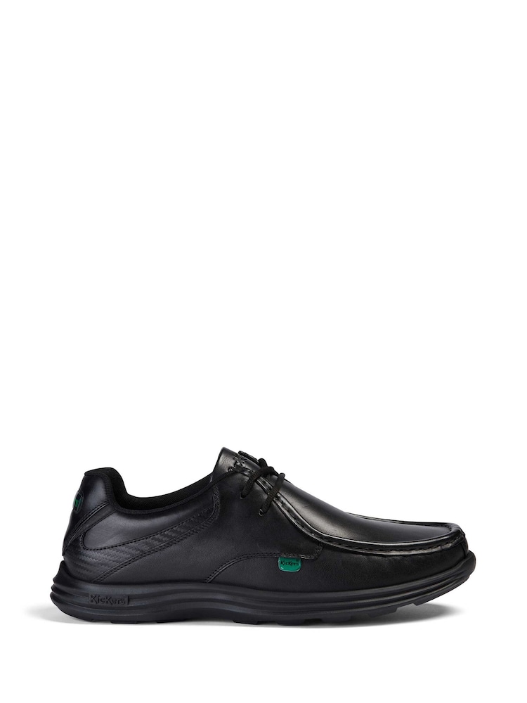 Kickers Black Reasan Lace Shoes - Image 1 of 5