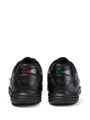Kickers Black Leather Reasan Lace School Shoes - Image 7 of 8