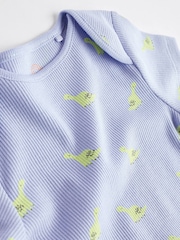 Bright Dinosaurs Baby Short Sleeve Bodysuit 5 Pack - Image 5 of 6