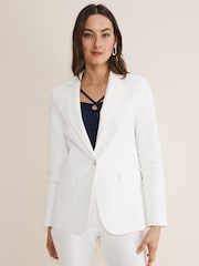 Phase Eight White Ulrica Blazer - Image 1 of 6