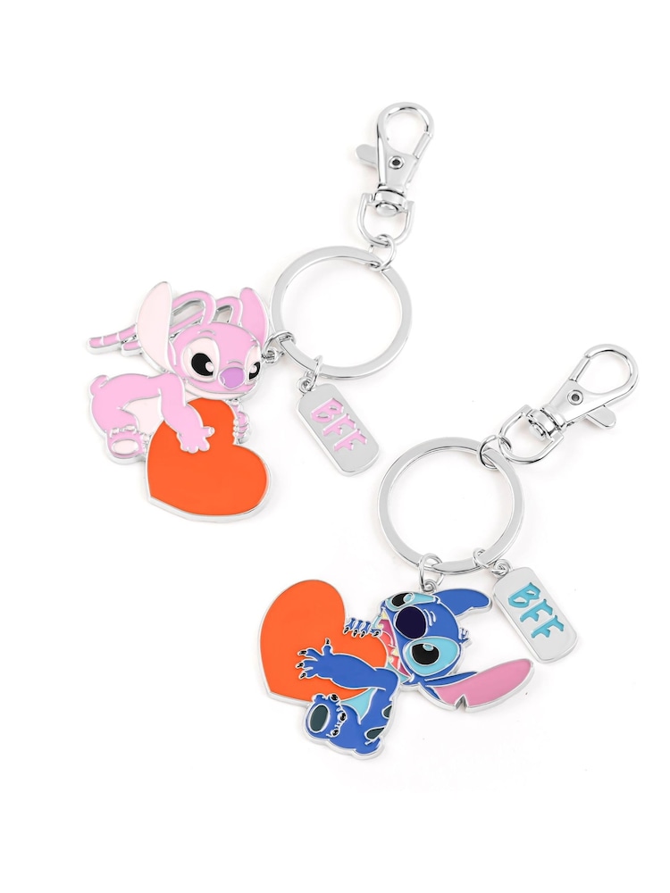 Peers Hardy Blue Stitch & Angel Bff Keychain Set - Image 3 of 3