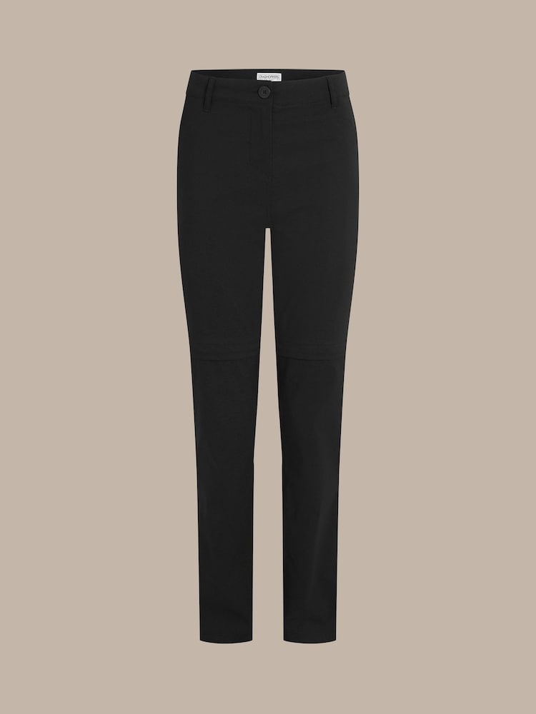 Craghoppers Black Kiwi Pro III Convertible Trousers - Image 5 of 5 Craghoppers Black Kiwi Pro III Convertible Trousers - Image 5 of 5