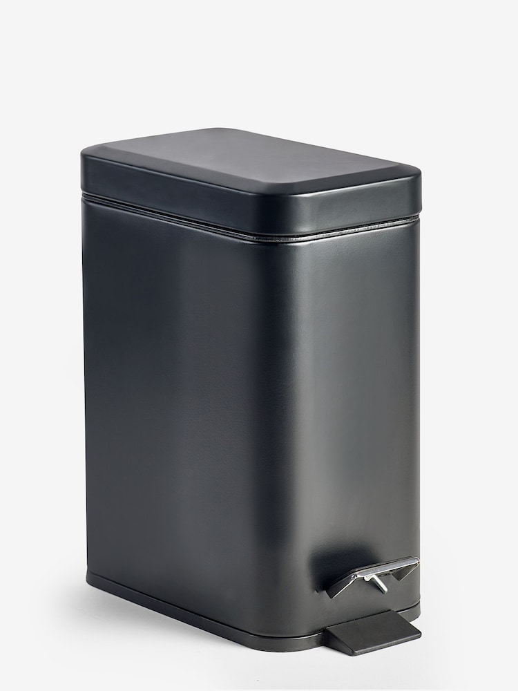 Black Soft Close Pedal 5 Litre Bin - Image 1 of 2