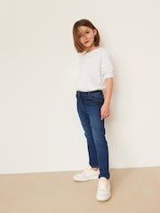 Denim Dark Blue Regular Length Jeggings (3-16yrs) - Image 1 of 5