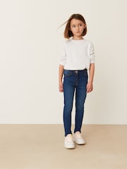 Denim Dark Blue Regular Length Jeggings (3-16yrs) - Image 2 of 5