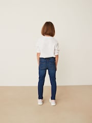Denim Dark Blue Regular Length Jeggings (3-16yrs) - Image 3 of 5