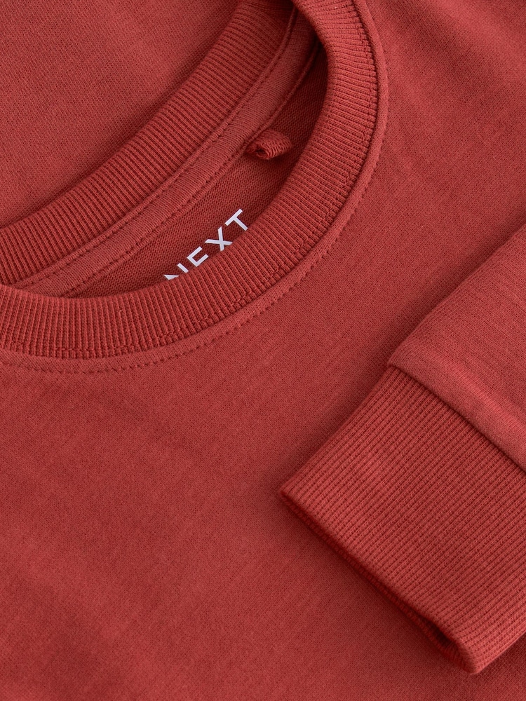 Rust Brown Long Sleeve Cosy T-Shirt (3-16yrs) - Image 3 of 3