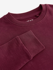 Burgundy Red Long Sleeve Cosy T-Shirt (3-16yrs) - Image 3 of 3