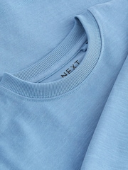 Light Blue Long Sleeve Cosy T-Shirt (3-16yrs) - Image 3 of 3