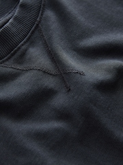 Black Long Sleeve Heavyweight Washed T-Shirt (3-16yrs) - Image 4 of 4