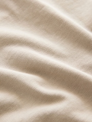 Natural Long Sleeve Heavyweight Washed T-Shirt (3-16yrs) - Image 4 of 4