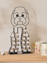 Black Charlie the Cockapoo Coffee Pod Holder - Image 1 of 3