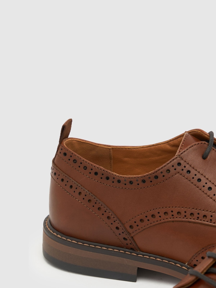 Schuh Rafe Leather Brogue - Image 4 of 4
