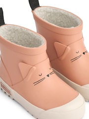 Liewood Pink Jesse Cat Thermo Rainboot - Image 5 of 6