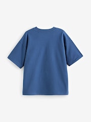 Blue Headphones Relaxed Fit Short Sleeve Graphic Print T-Shirt (3-16yrs) - Image 2 of 3