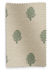 Emily Bond Fern Green 100% Cotton Globe Made to Measure Roman Blinds - Image 5 of 5