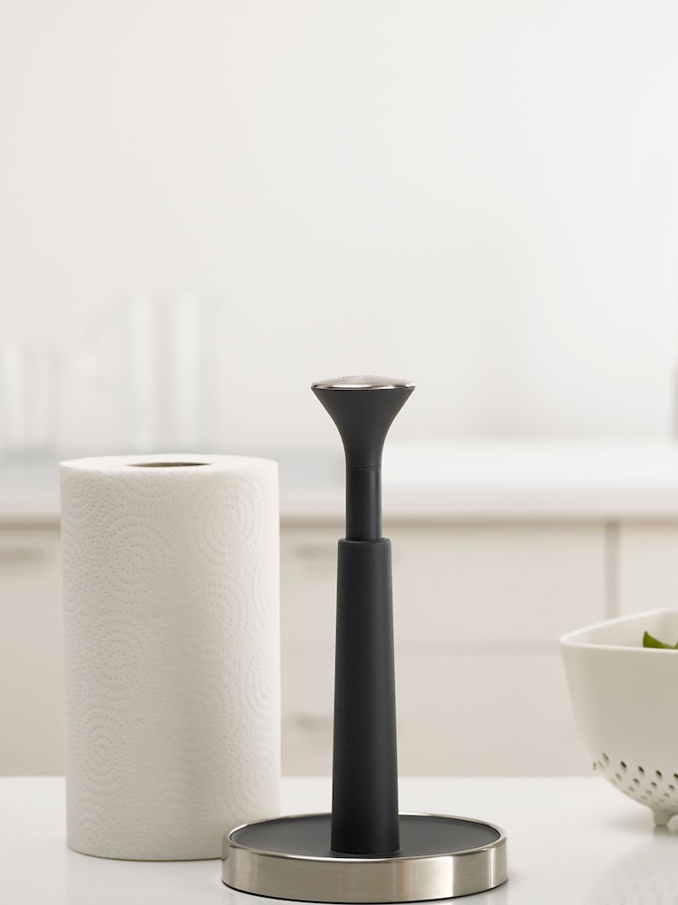 Joseph Joseph Grey Push And Tear Kitchen Roll Holder - Image 2 of 4
